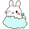 😉 Эмодзи «Bunny Cute Pif» для Telegram