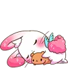 😴 Эмодзи «Bunny Cute Pif» для Telegram