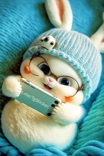 🐰 Стикер «Bunny cute» для Telegram
