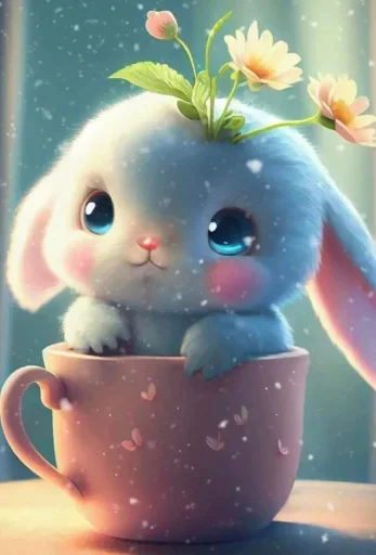 🐰 Стикер «Bunny cute» для Telegram