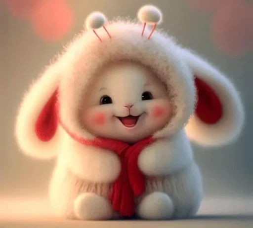 🐰 Стикер «Bunny cute» для Telegram