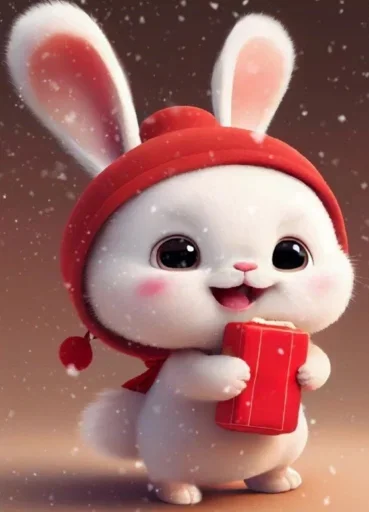 🐰 Стикер «Bunny cute» для Telegram