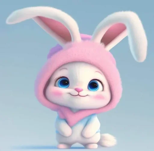 🐰 Стикер «Bunny cute» для Telegram