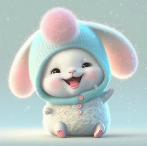🐰 Стикер «Bunny cute» для Telegram