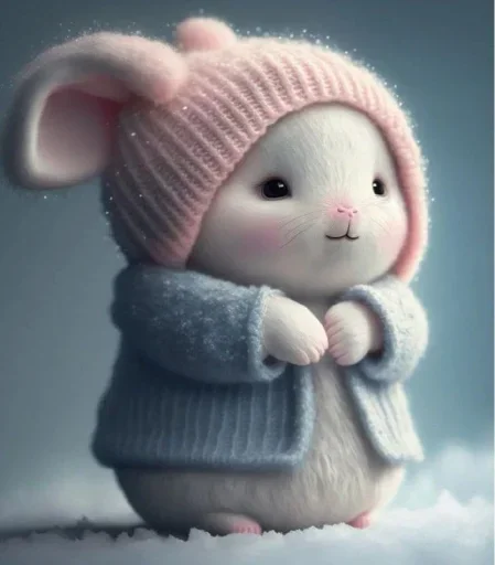 🐰 Стикер «Bunny cute» для Telegram