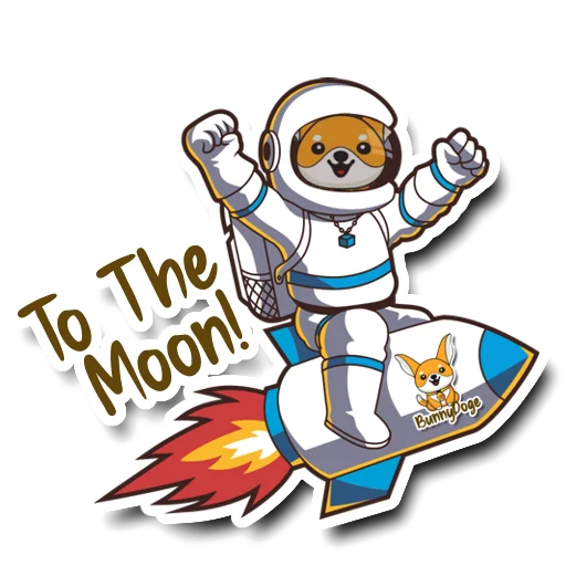 🚀 Стикер «BunnyDoge» для Telegram