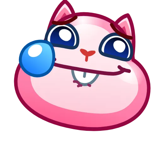 🥲 Стикер «Pink Bunny» для Telegram