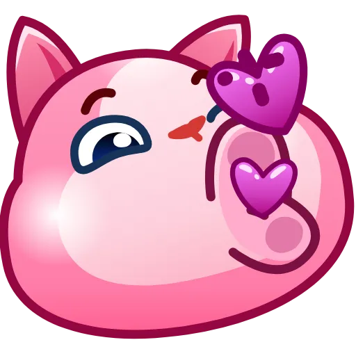 😘 Стикер «Pink Bunny» для Telegram