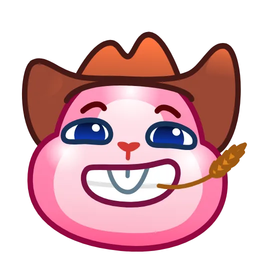 🐰 Стикер «Pink Bunny» для Telegram