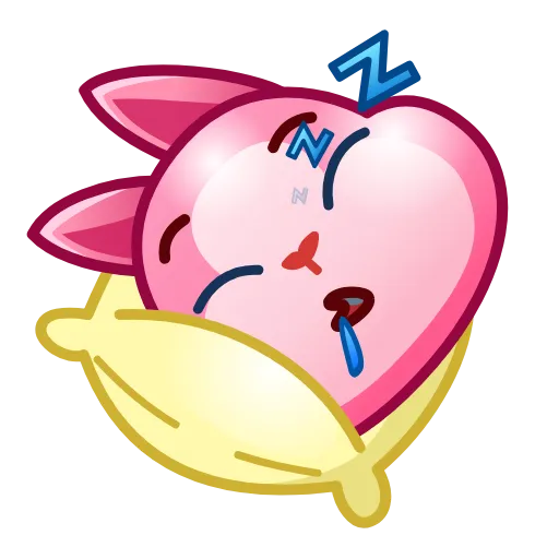 😴 Стикер «Pink Bunny» для Telegram