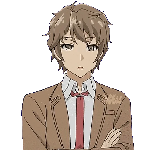 😧 Стикер «BUNNY GIRL SENPAI» для Telegram