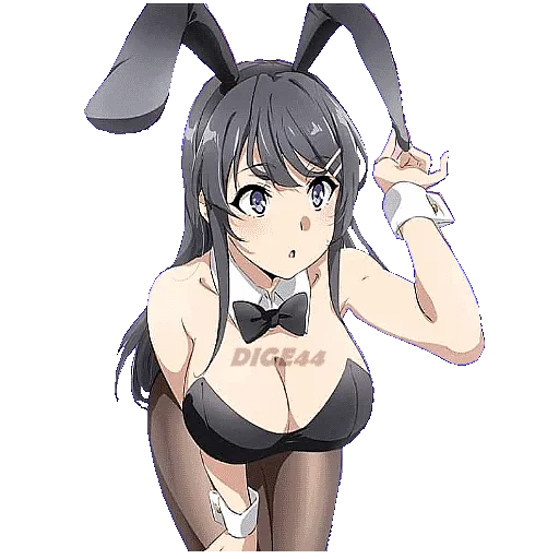Стикерпак BUNNY GIRL SENPAI для Telegram