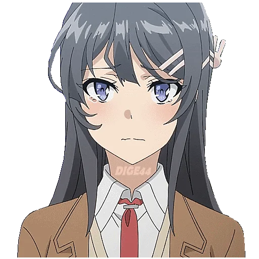 😟 Стикер «BUNNY GIRL SENPAI» для Telegram