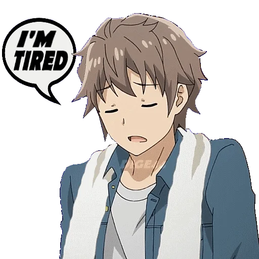 😓 Стикер «BUNNY GIRL SENPAI» для Telegram