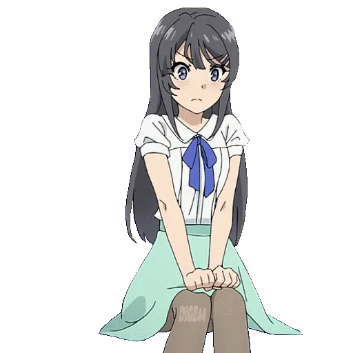 😤 Стикер «BUNNY GIRL SENPAI» для Telegram