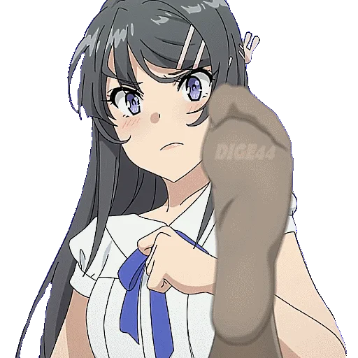 🙌 Стикер «BUNNY GIRL SENPAI» для Telegram