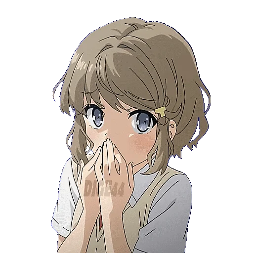 😣 Стикер «BUNNY GIRL SENPAI» для Telegram