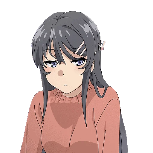 😶 Стикер «BUNNY GIRL SENPAI» для Telegram