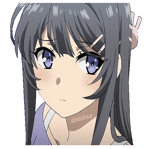 ☺️ Стикер «BUNNY GIRL SENPAI» для Telegram