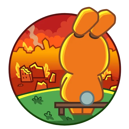 🔥 Стикер «Rad Bunny» для Telegram