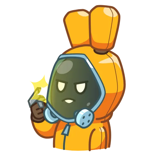 😠 Стикер «Rad Bunny» для Telegram