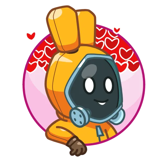 😘 Стикер «Rad Bunny» для Telegram