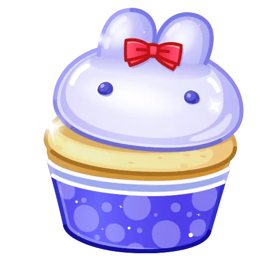 🎁 Эмодзи «Bunny Muffin» для Telegram