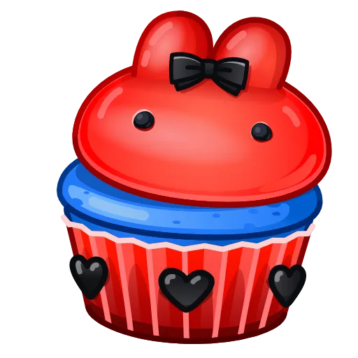 🎁 Эмодзи «Bunny Muffin» для Telegram