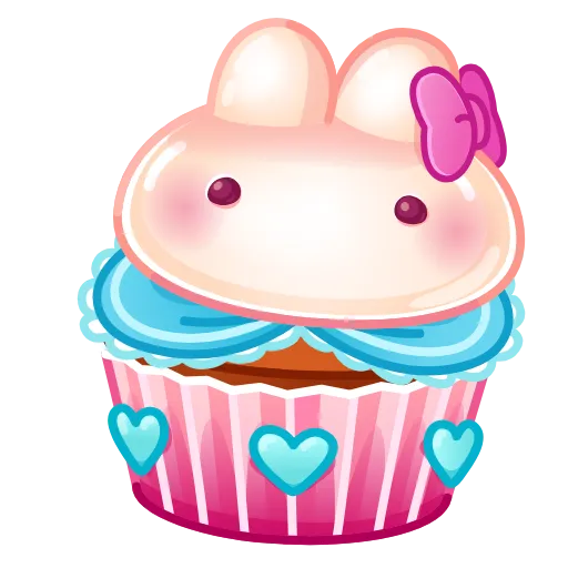 🎁 Эмодзи «Bunny Muffin» для Telegram