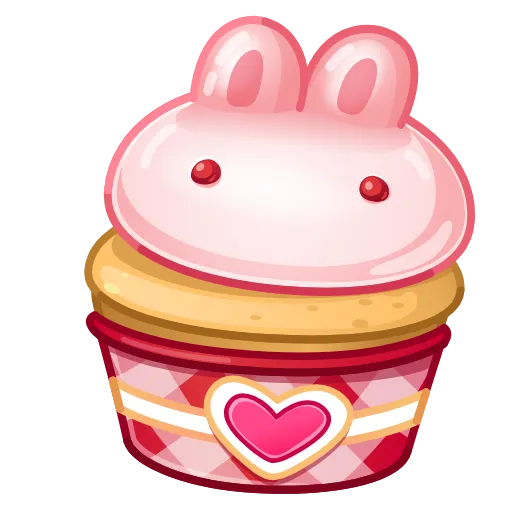 🎁 Эмодзи «Bunny Muffin» для Telegram
