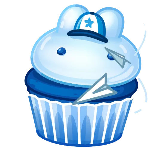 🎁 Эмодзи «Bunny Muffin» для Telegram