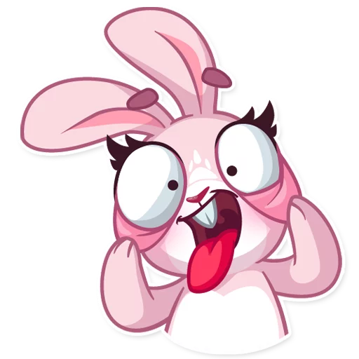 😛 Стикер «Rosy Bunny» для Telegram
