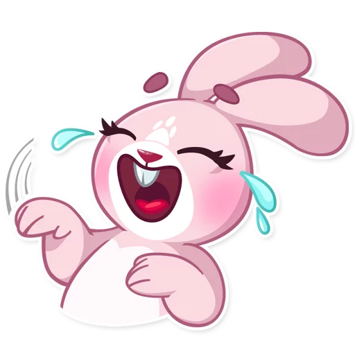 Стикерпак Rosy Bunny для Telegram