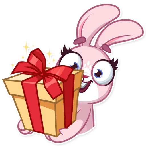 🎁 Стикер «Rosy Bunny» для Telegram