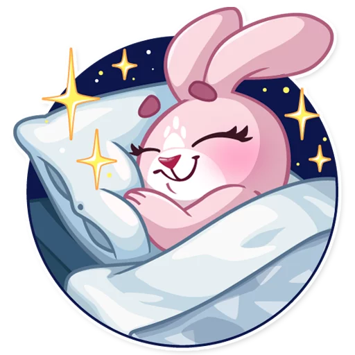 ✨ Стикер «Rosy Bunny» для Telegram