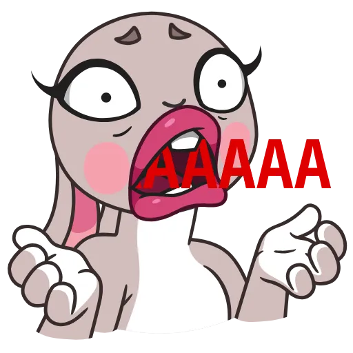 😵 Стикер «Bunnyta» для Telegram