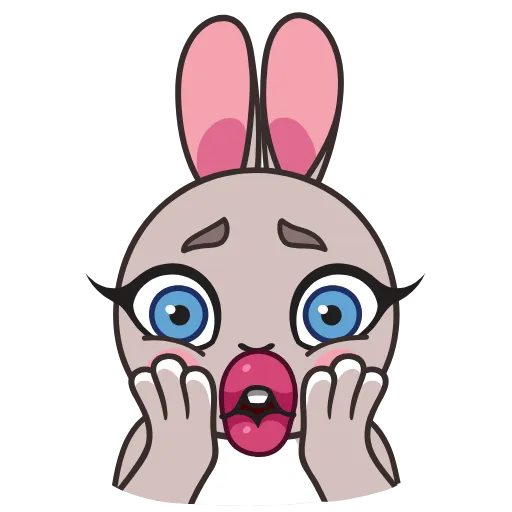😨 Стикер «Bunnyta» для Telegram