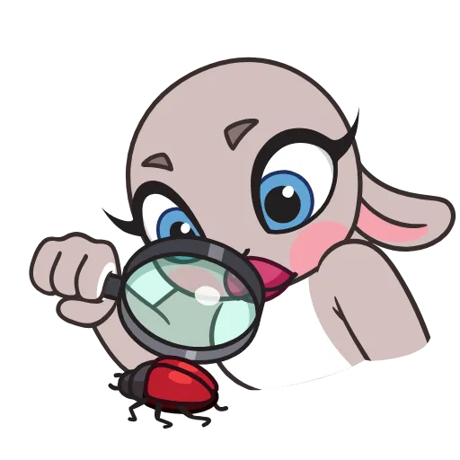 🐞 Стикер «Bunnyta» для Telegram