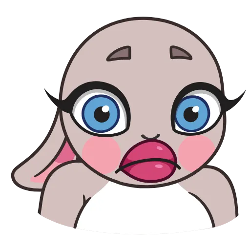 ☹️ Стикер «Bunnyta» для Telegram