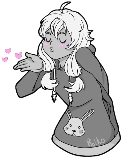 😘 Стикер «Tiny Bunny (Reiko999)» для Telegram
