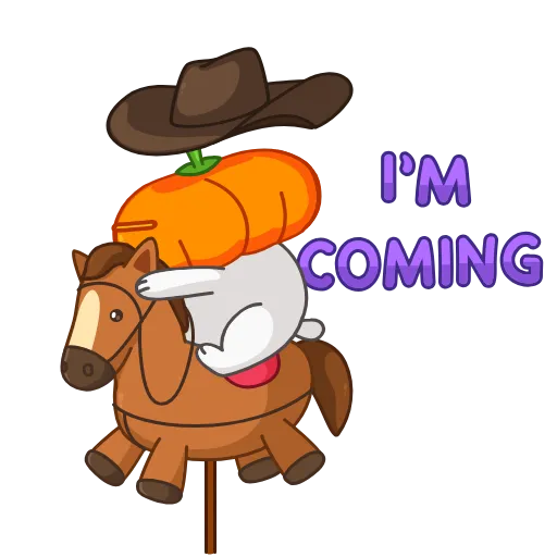 🤠 Стикер «Bunny Vampire» для Telegram