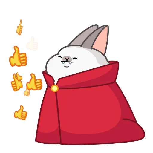 👍 Стикер «Bunny Vampire» для Telegram
