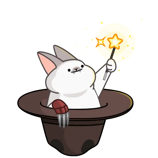 🎩 Стикер «Bunny Vampire» для Telegram