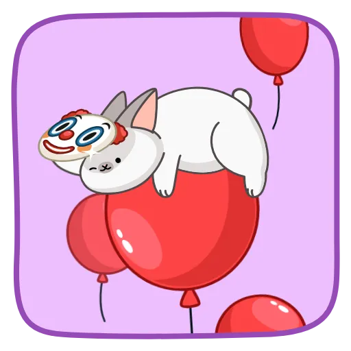 🤡 Стикер «Bunny Vampire» для Telegram