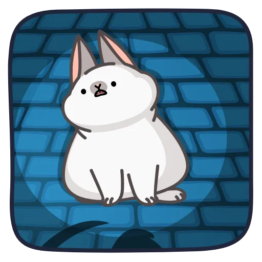😱 Стикер «Bunny Vampire» для Telegram