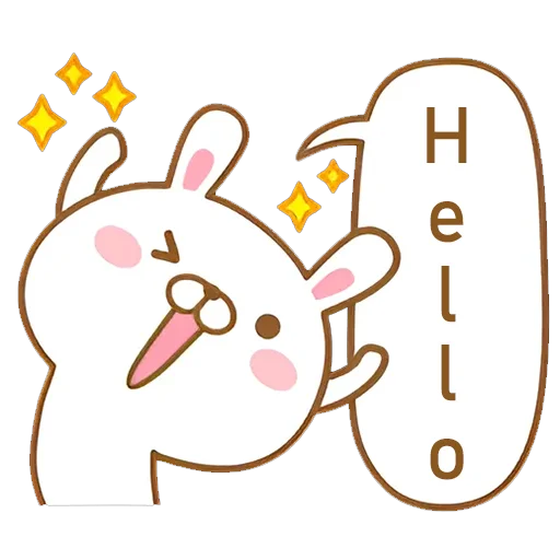 🐰 Стикер «bunnies» для Telegram