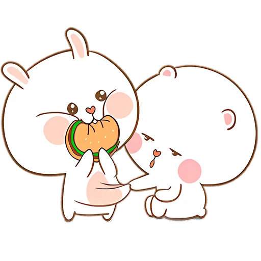 Стикерпак bunnies для Telegram