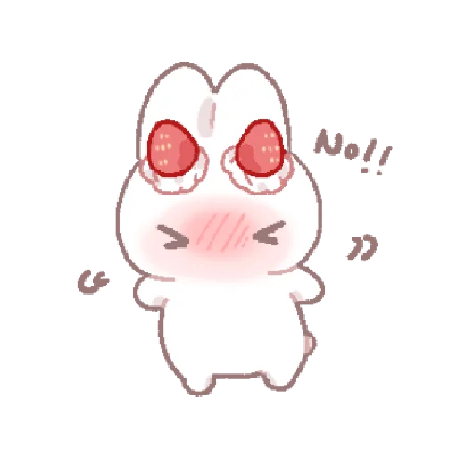 🍓 Стикер «bunny pie !! ୨ ୧» для Telegram