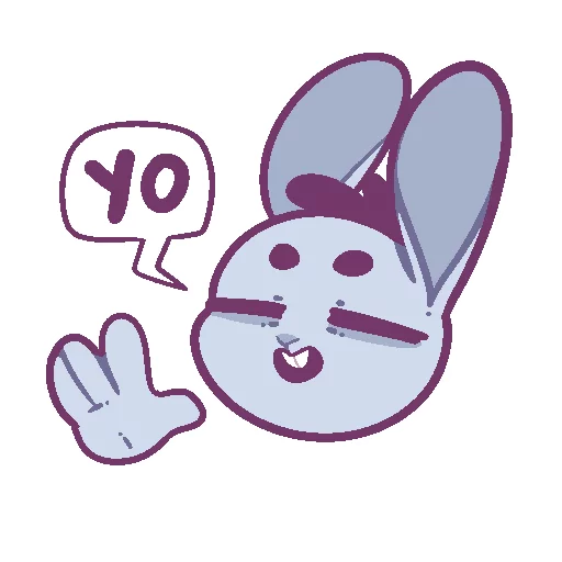 Стикерпак bunsticks для Telegram