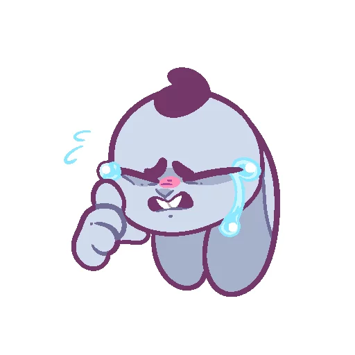 😭 Стикер «bunsticks» для Telegram